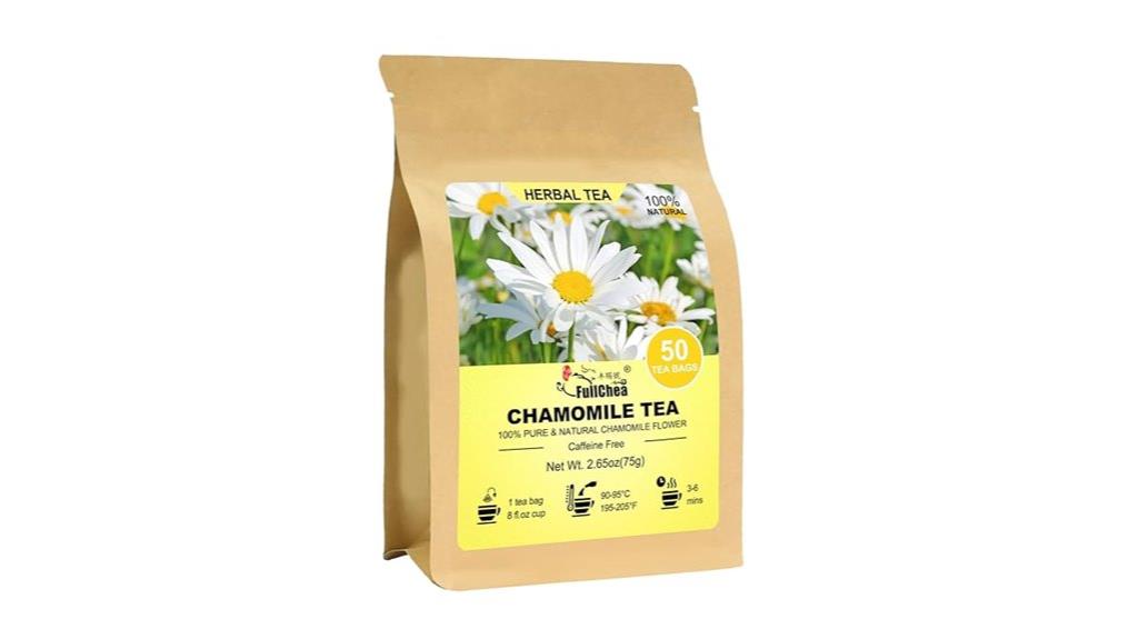 full chea chamomile tea