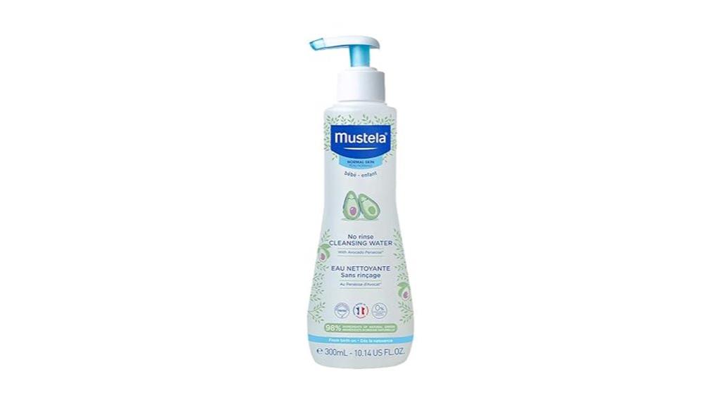gentle baby cleansing water