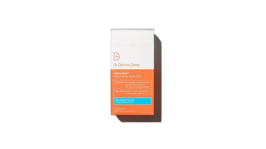 gentle daily exfoliating peel