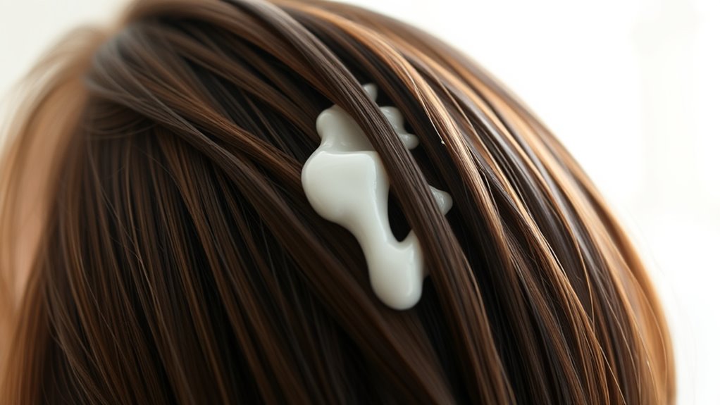 gentle detangling and sectioning