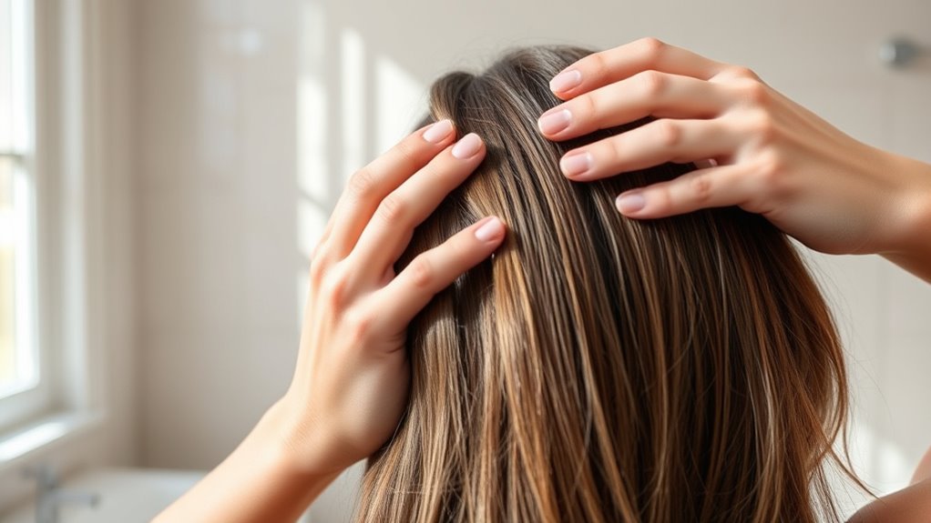 gentle hair care practices