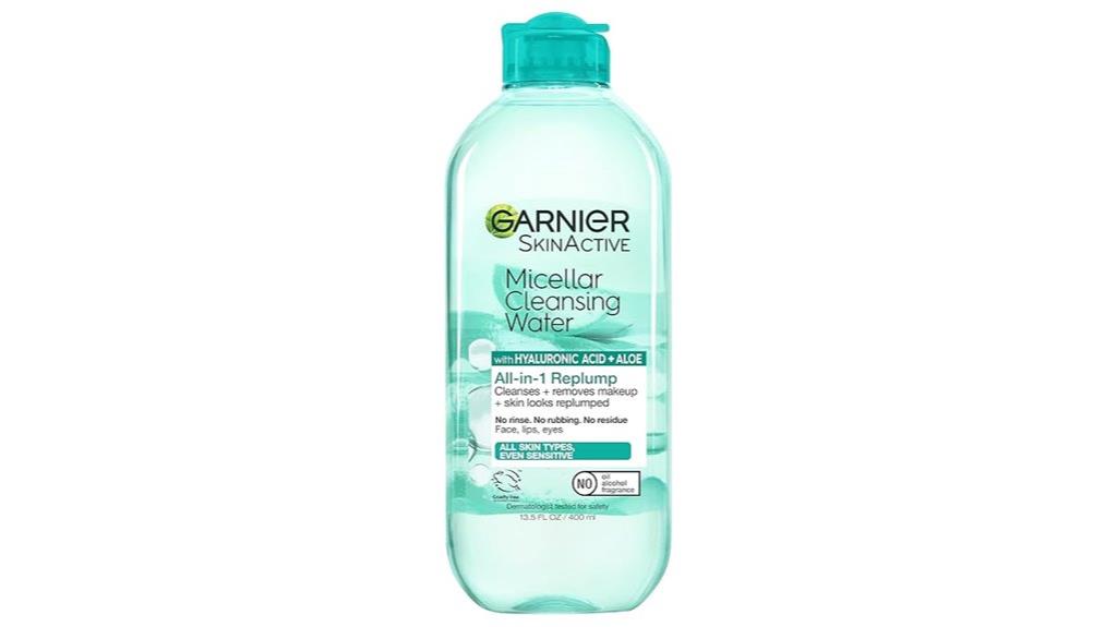 gentle micellar water cleanser