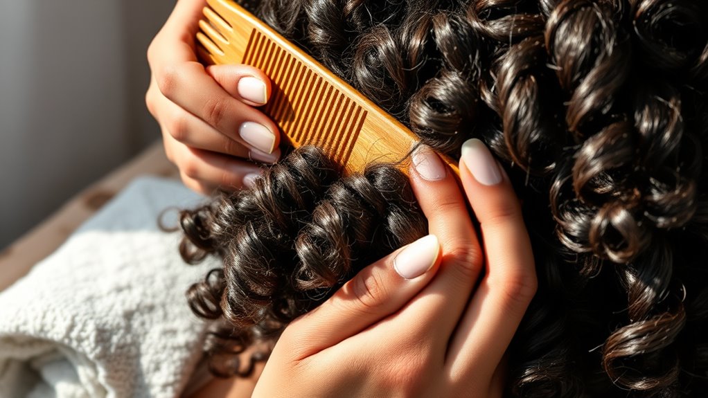 gentle nourishing detangling techniques