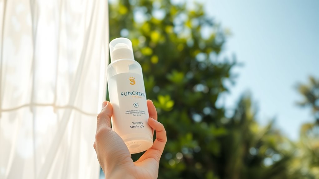 gentle protective sunscreen selection
