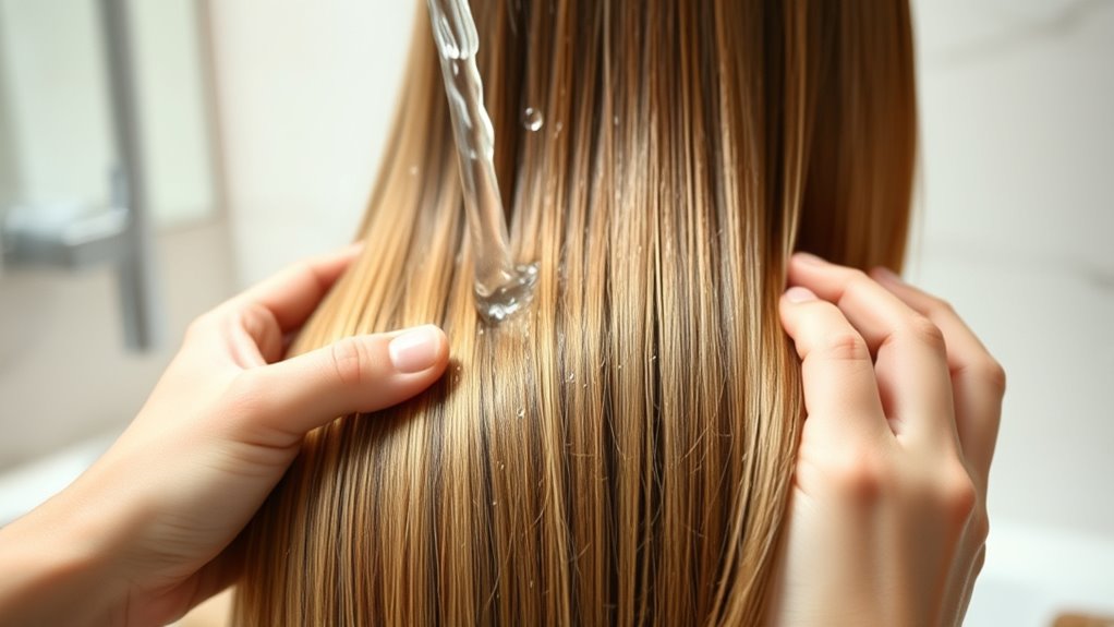 gentle rinse avoid heat
