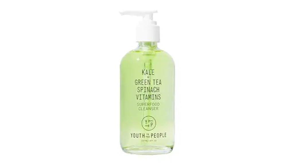 gentle superfood facial cleanser