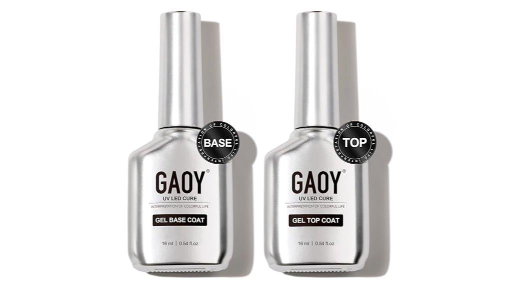 glass gel nail set