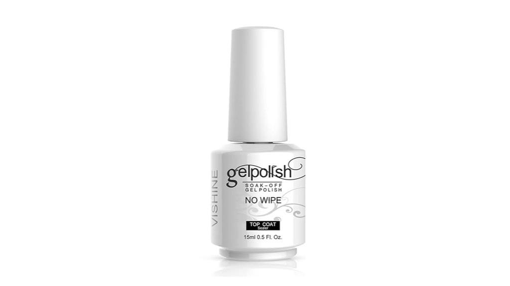 glossy gel top coat