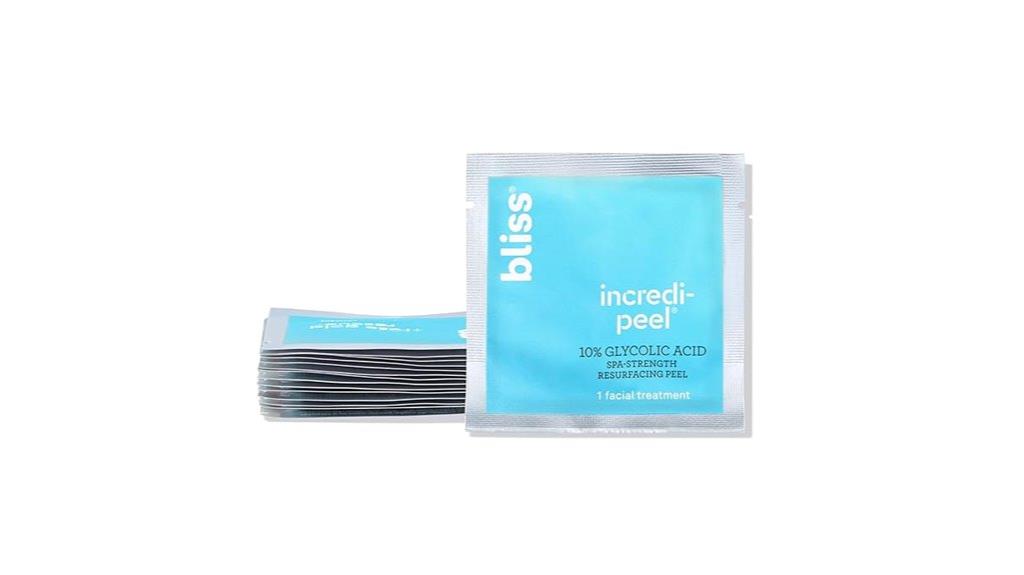 glycolic resurfacing facial pads