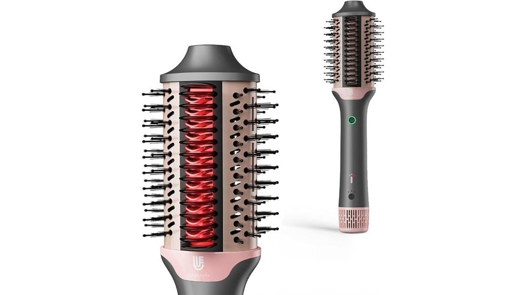 gold hair styling tool
