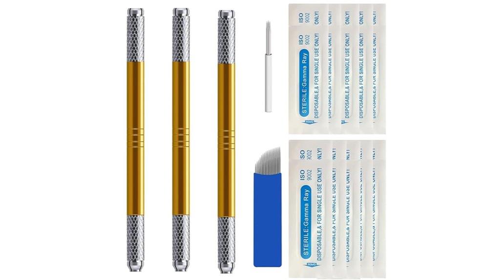 golden dual purpose needles