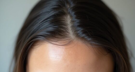 grease free scalp for three days