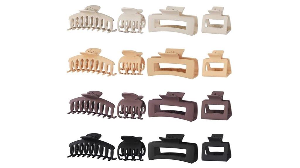 hair clips 16 pack