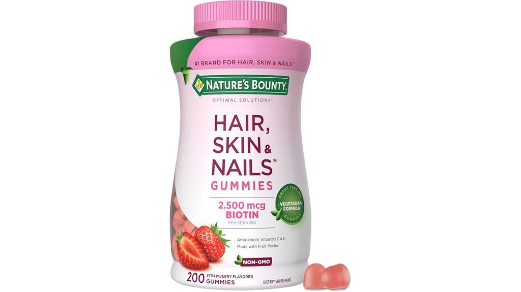 hair skin nails gummies