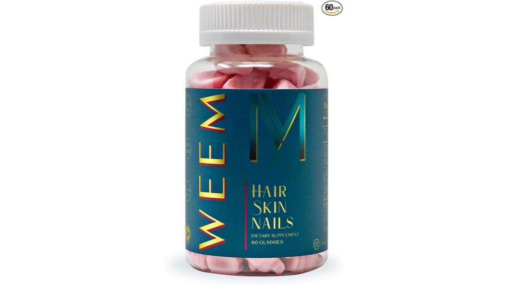 hair skin nails gummies