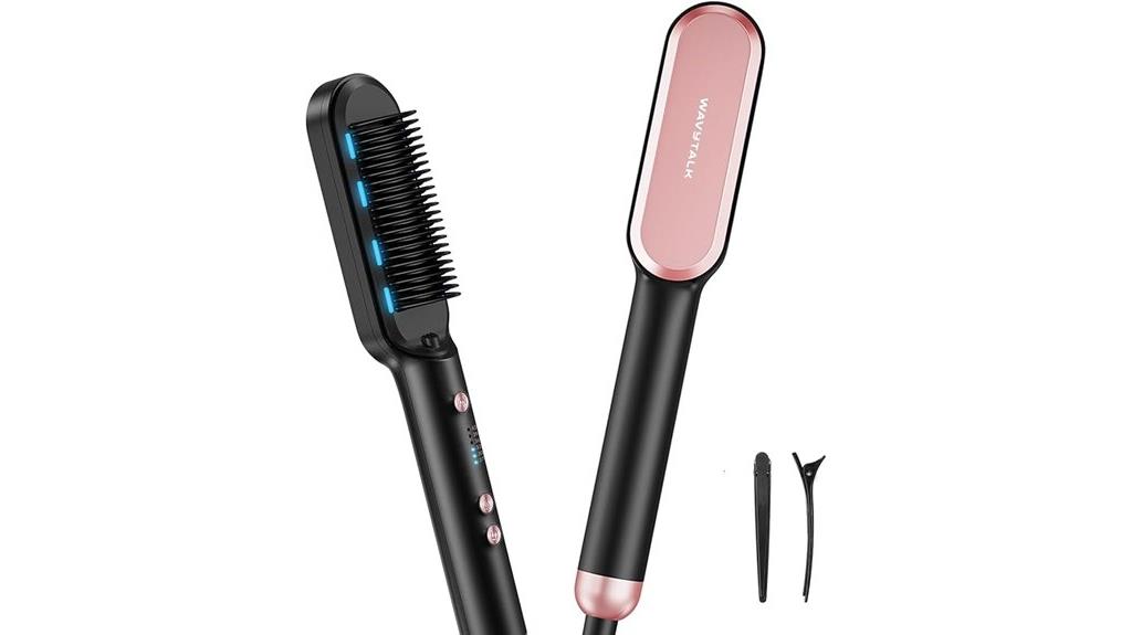hair straightener with six settings