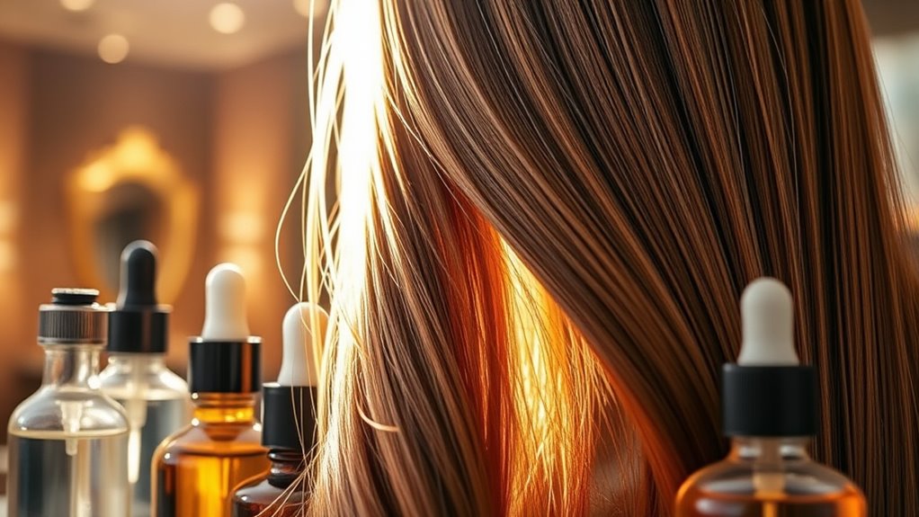 hair type ingredients application