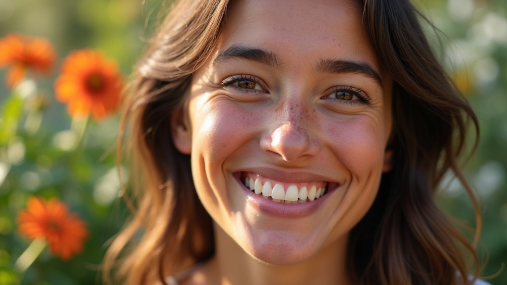 happiness enhances natural beauty