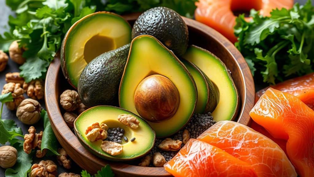 healthy fats boost hair glow