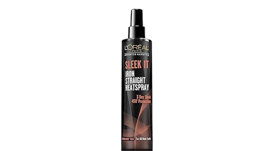 heat protection for sleek hair