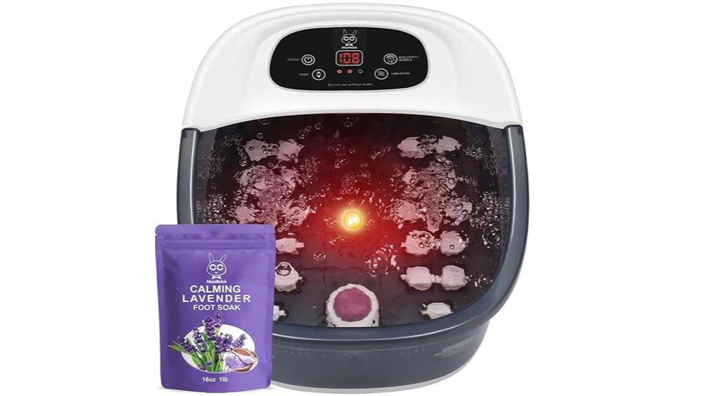 heated vibrating foot massager