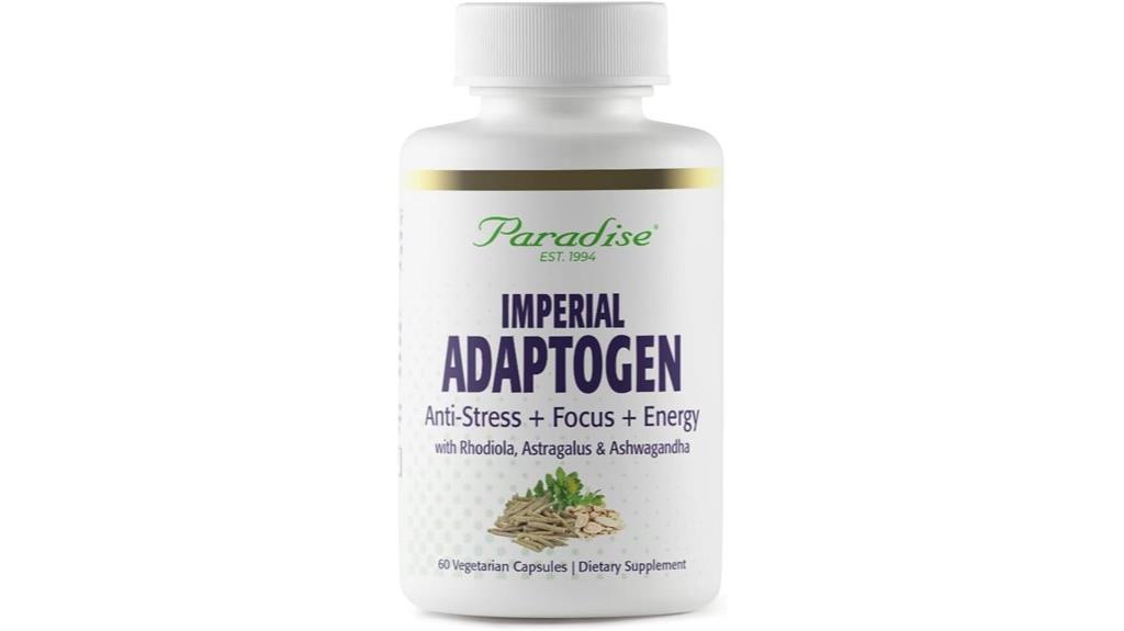 herbal supplement with adaptogens