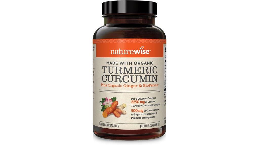 high dose curcumin supplement