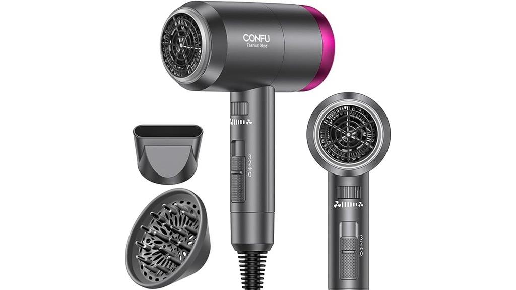 high power ionic dryer