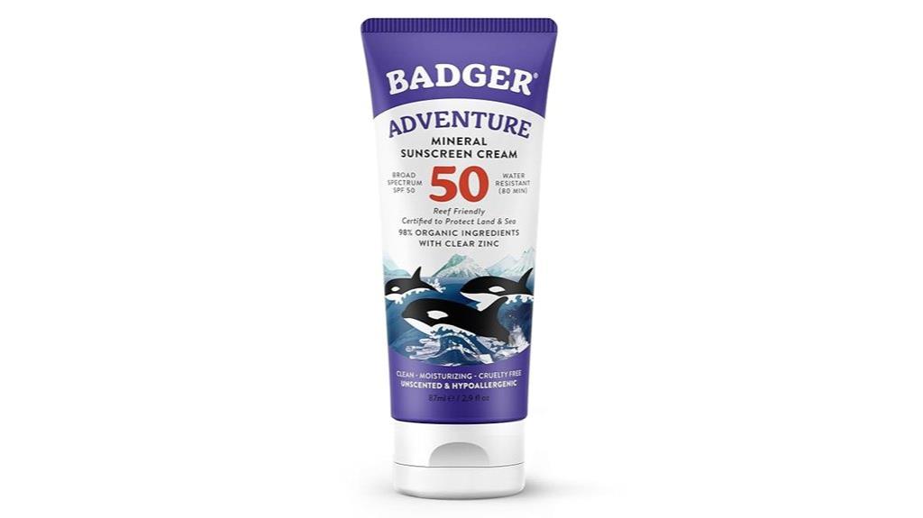 high spf zinc sunscreen