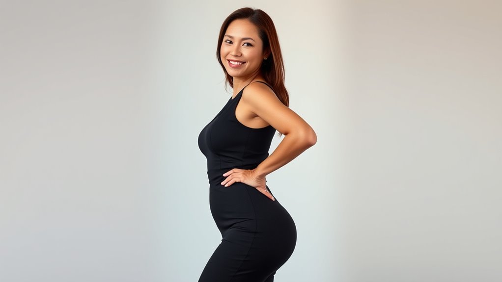 highlight curves with fitted clothing