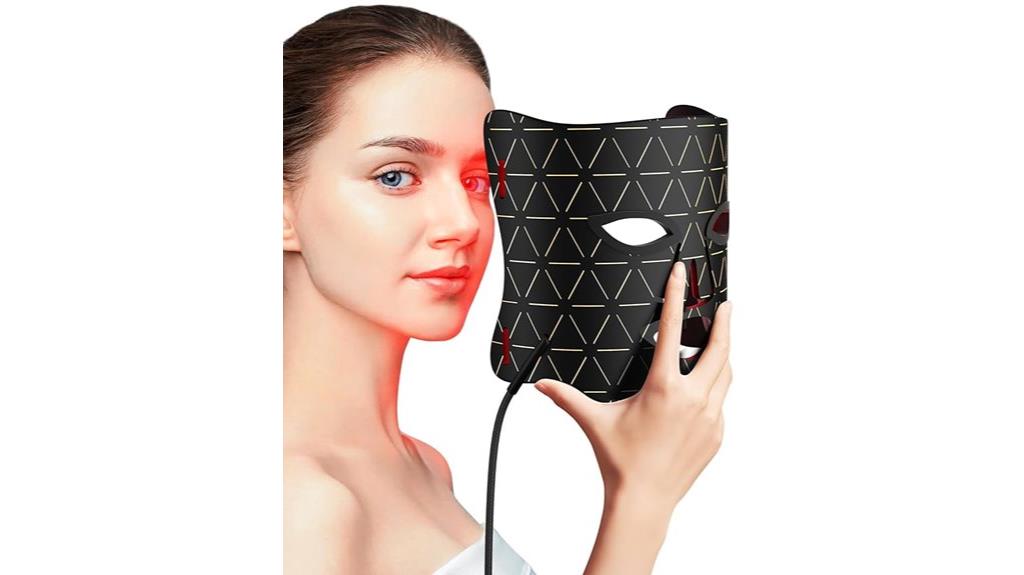 home led skin mask