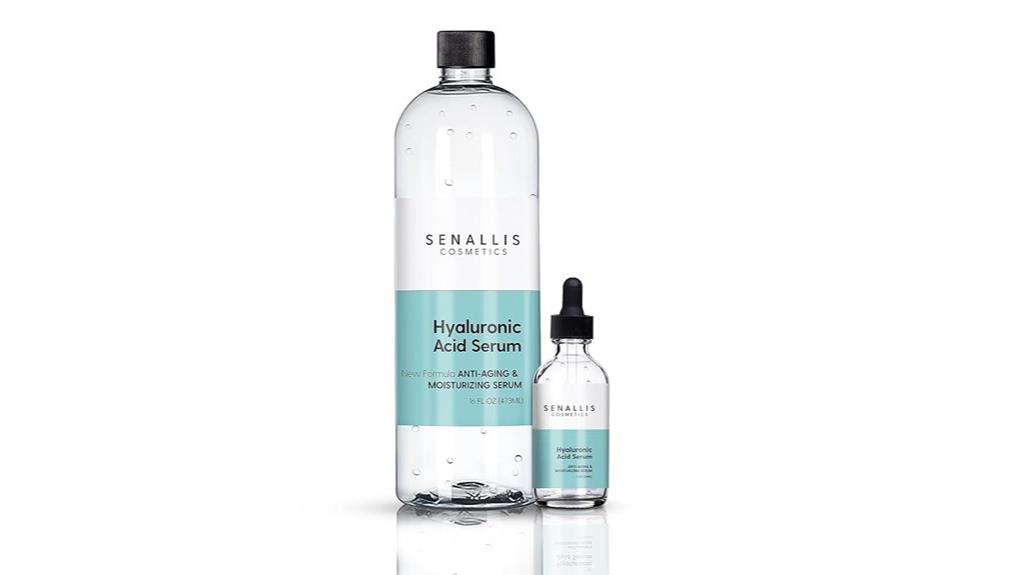 hyaluronic acid moisturizer sizes