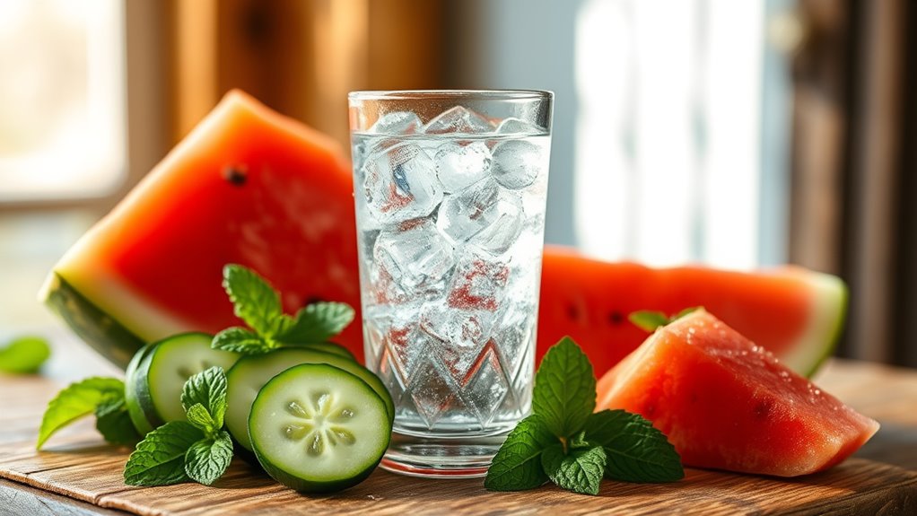 hydrating foods promote skin health