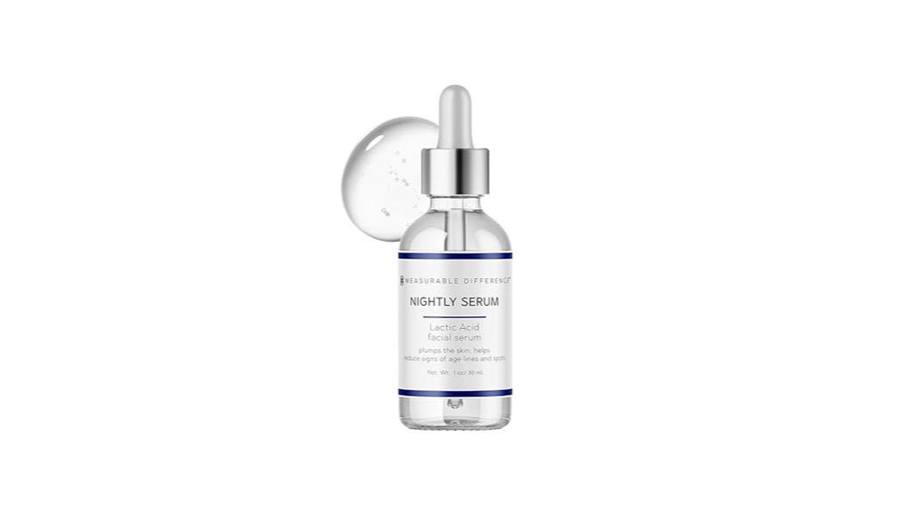 hydrating lactic acid night cream