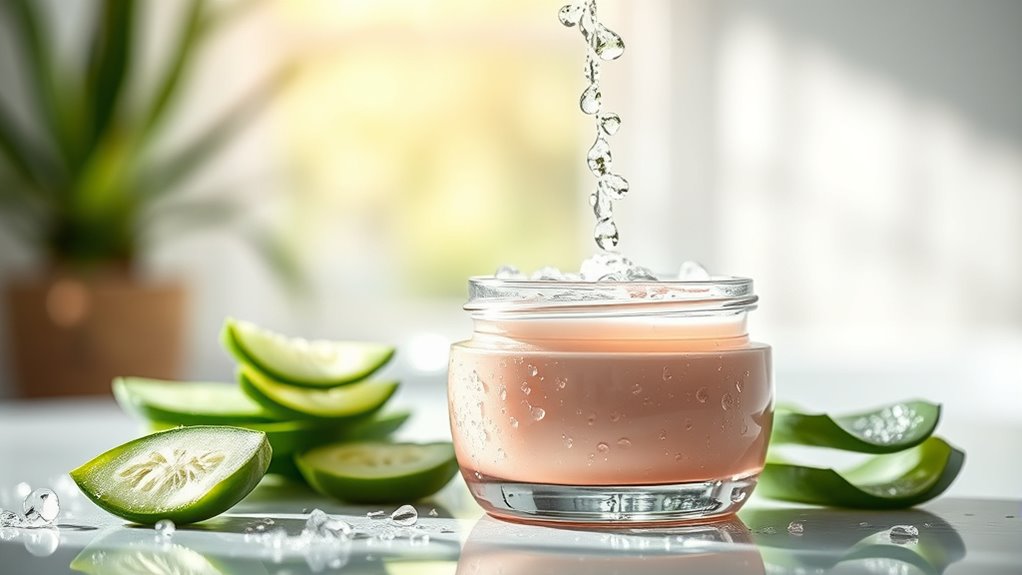 hydrating moisturizing ingredient selection