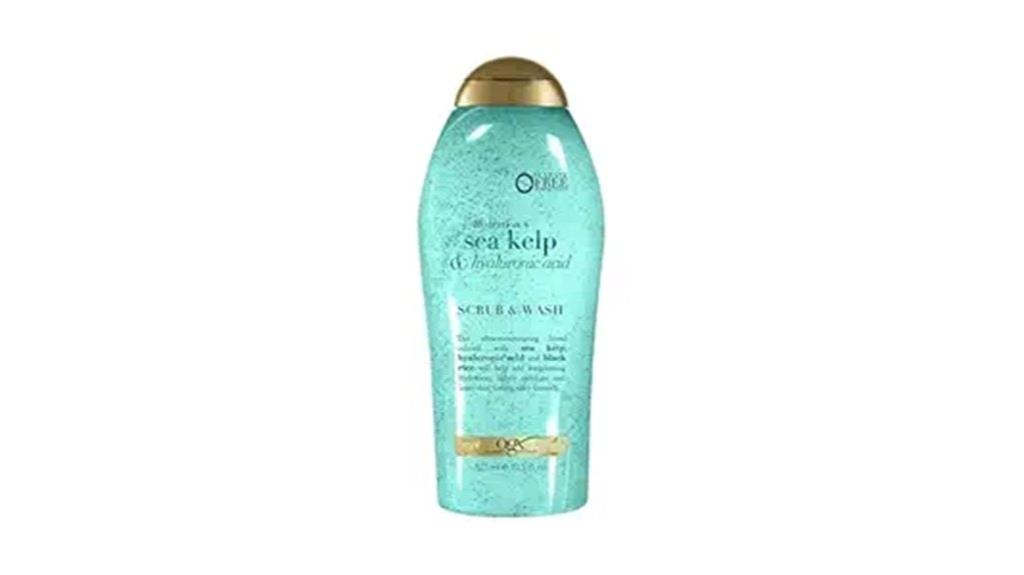 hydrating sea kelp scrub