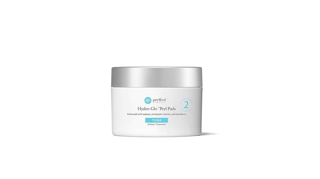 hydro glo peel pads