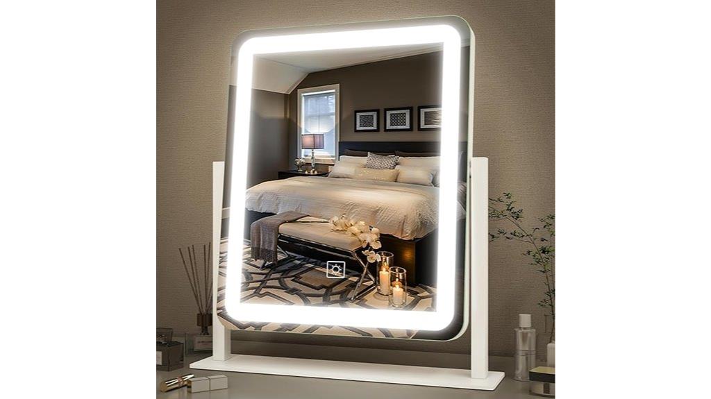 illuminated vanity mirror
