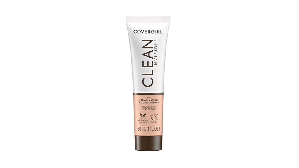 invisible clean foundation makeup
