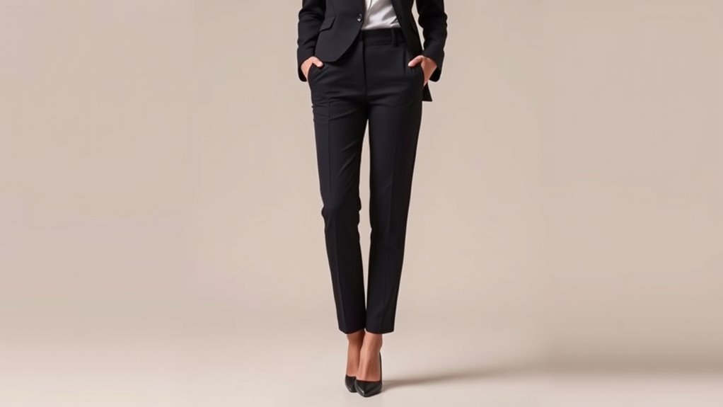 keep hemlines simple and sleek