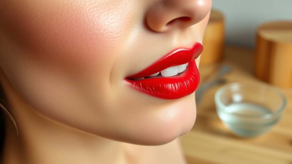 kitchen ingredients enhance lipstick