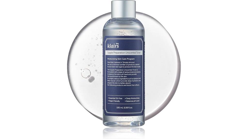 klairs unscented toner bottle