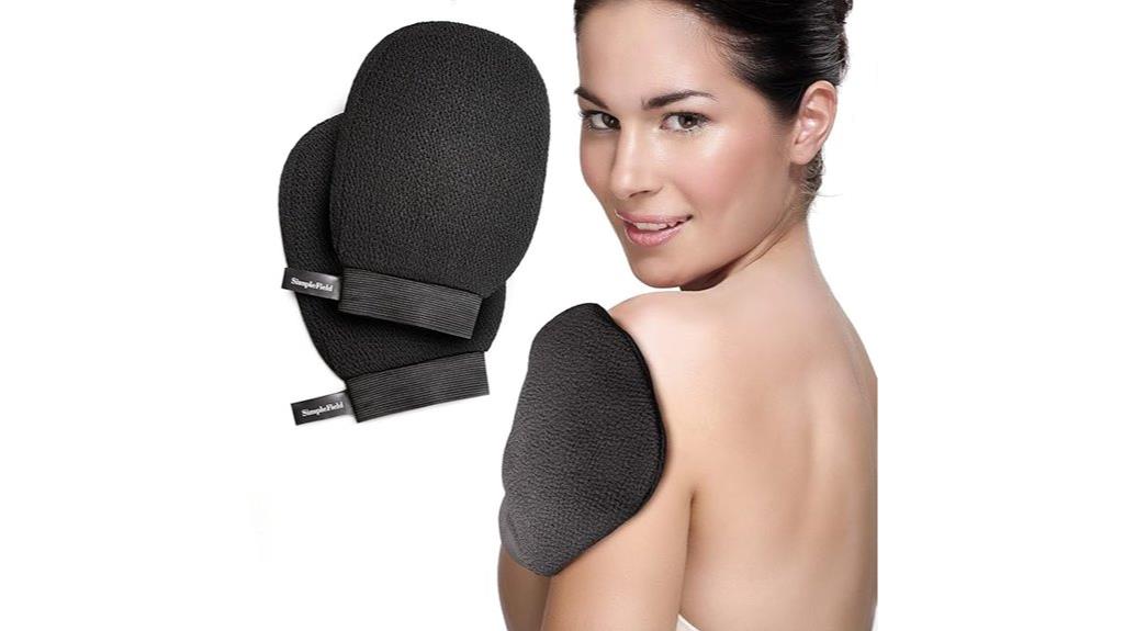 korean exfoliating mitts pack