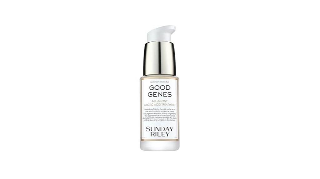 lactic acid face serum