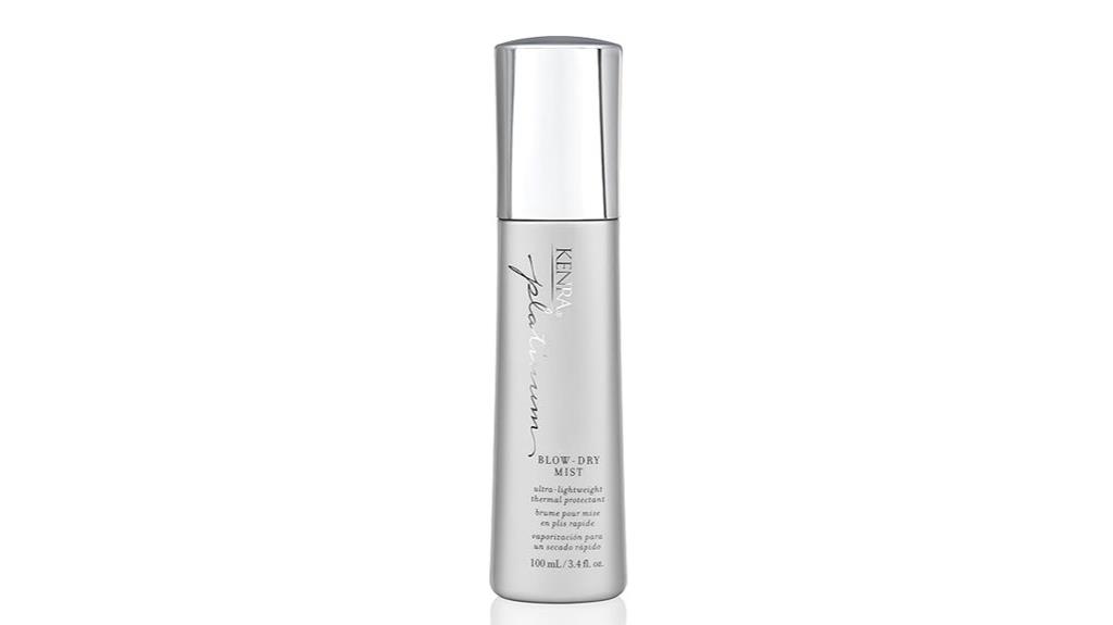 lightweight heat protectant spray