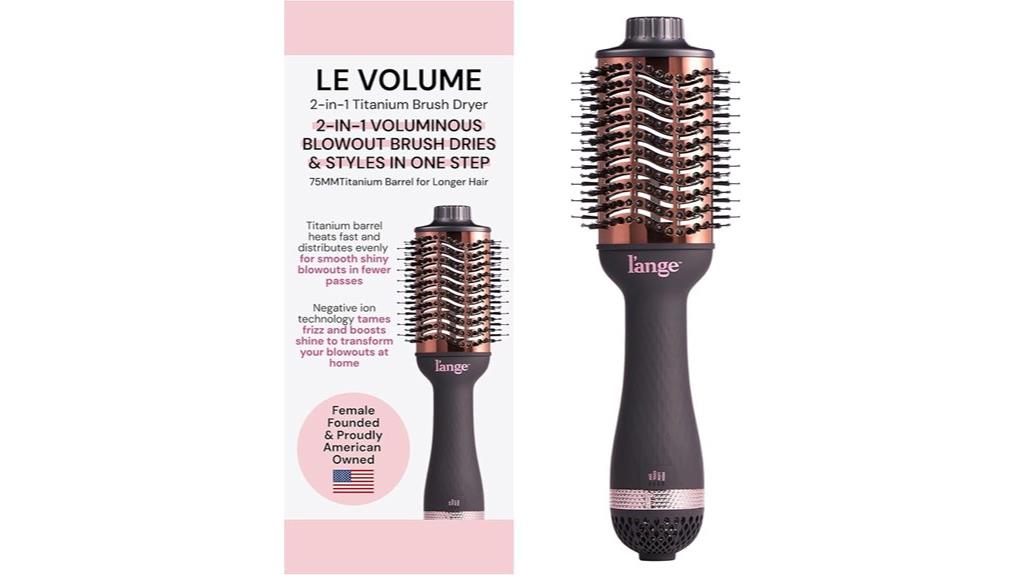 long hair titanium blow dryer