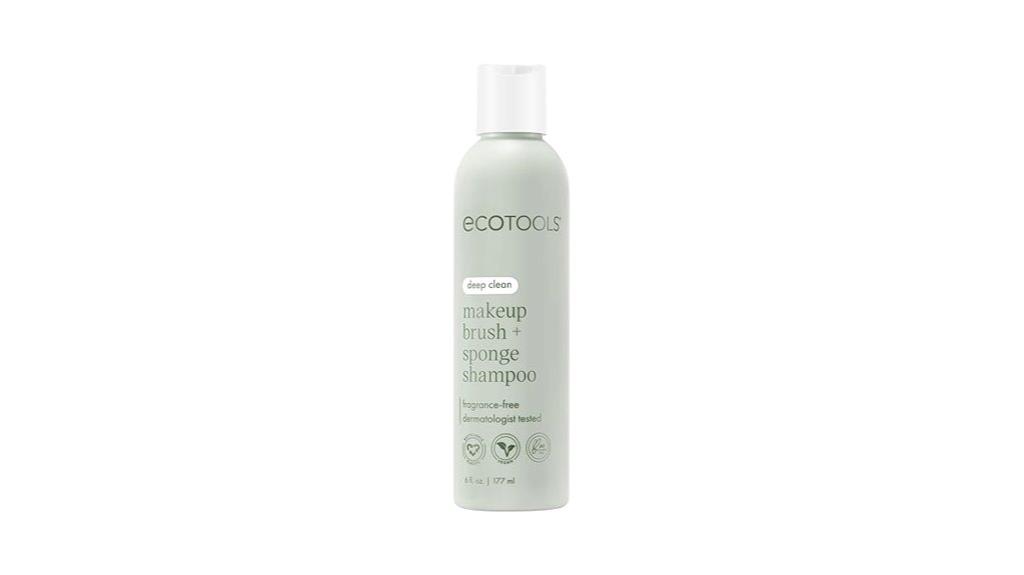 makeup brush cleaner bottle