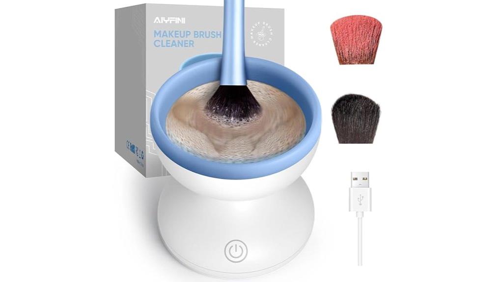 makeup brush cleaning machine