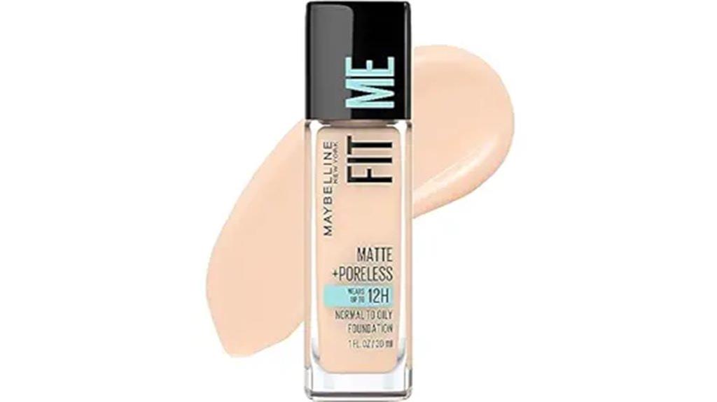 matte poreless liquid foundation