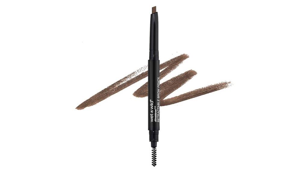 medium brown dual sided eyebrow pencil